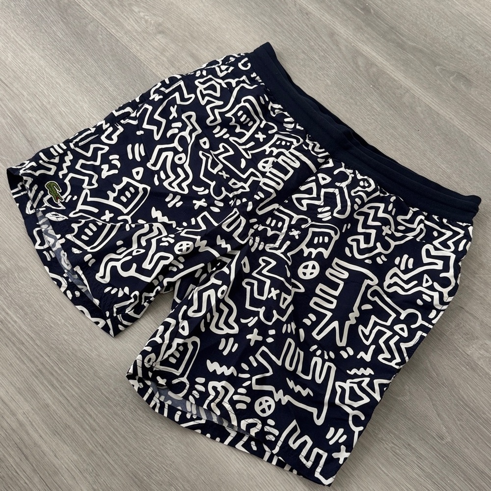Lacoste x Keith Haring LIKE NEW Swim Shorts